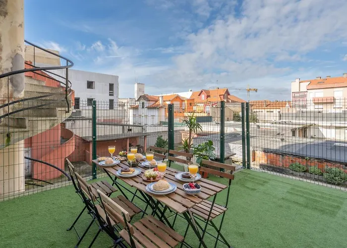Daire Host Wise - Spacious Fresh Flat W Terrace - Near Sea Espinho (Aveiro)